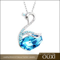 OUXI Jewelry Swan Necklace Wholesale 18K Gold Plated Necklace